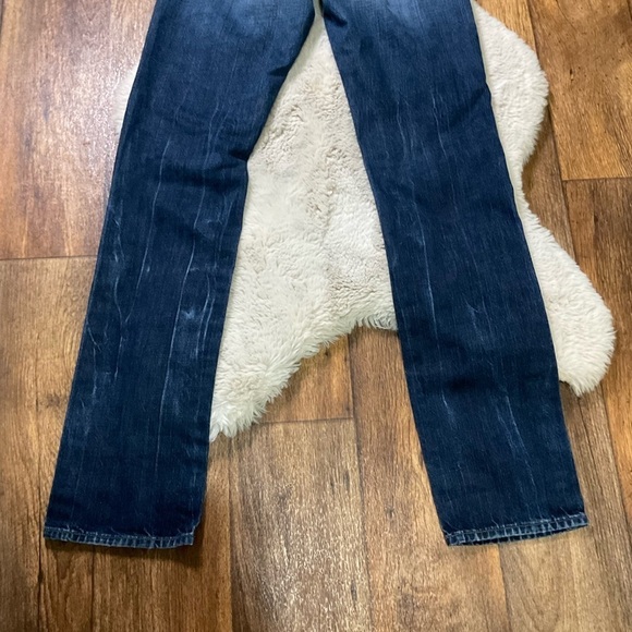 Agave Denim Jeans Pragmatist Dark Wash Size 29 34" Inseam Slim - Picture 9 of 11